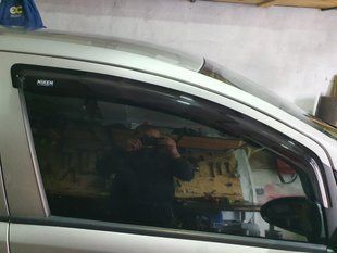 Вітровики (4 шт, Niken) &mdash; Opel Corsa D 2007-2014 рр. 001op090201 фото