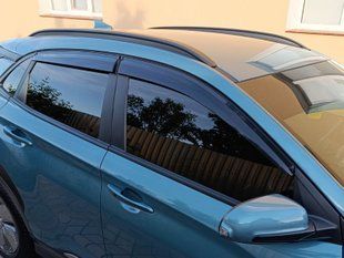 Вітровики (4 шт., Sunplex Sport) &mdash; Hyundai Kona 2017-2023 рр. sp-s-136 фото