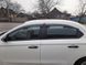 Вітровики з хромованим молдингом (4 шт., Sunplex Chrome) &mdash; Peugeot 301 2012- рр. plus1019002 фото 2