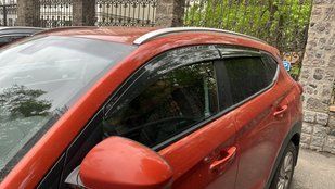 Вітровики (4 шт., Sunplex Sport) &mdash; Hyundai Tucson TL 2016-2021 рр. sp-s-112 фото