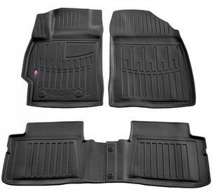 3D килимки для Toyota Corolla (E140) (2006-2012) з бортиками 30 мм (Stingray) 5022154 фото