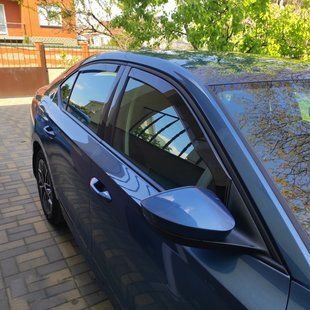 Дефлектори вікон (вітровики) Skoda Octavia A-8 2020+ LTB (вставні, 4шт) (Heko) 5D 28358 фото