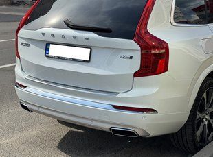 Хром накладки Volvo XC90 II 2015 > на зад.бамп. "Хром-нерж" (TAN24) 00-00011714 фото