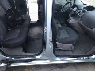 Накладки на пороги Carmos V1 (4шт, нерж.) &mdash; Renault Kangoo 2008-2020 рр. car300204 фото