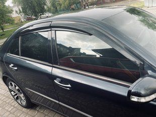 Вітровики SD (4 шт., Sunplex Sport) &mdash; Mercedes E-class W211 2002-2009 рр. sp-s-100 фото