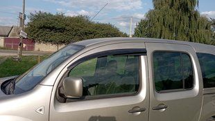 Вітровики (2 шт., Sunplex Sport) &mdash; Renault Kangoo 2008-2020 рр. sp-s-33 фото