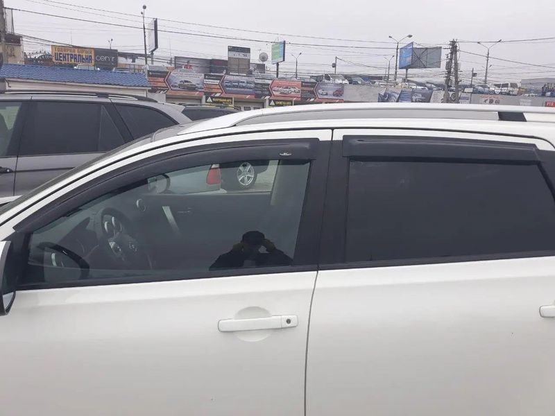 Дефлектори вікон (вітровики) Nissan Qashqai I 2006-2014 (HIC) 5-тиМістний 00-00003716 фото