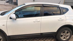 Вітровики (4 шт., Sunplex Sport) &mdash; Nissan Qashqai 2007-2010 рр. sp-s-76 фото