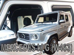 Дефлектори вікон (вітровики) Mercedes G-class W-463 W-463 2018-> 5D (вставні, кт - 4шт) (Heko) 23628 фото
