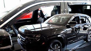Дефлектори вікон (вітровики) Jeep Grand Cherokee 2021 -> (WL) 5D (вставні,кт - 4шт) версія V (LSE 19137 фото