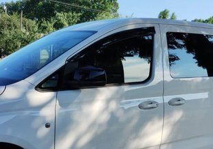 Вітровики (2 шт., Sunplex Sport) &mdash; Volkswagen Caddy 2020- рр. sp-s-128 фото