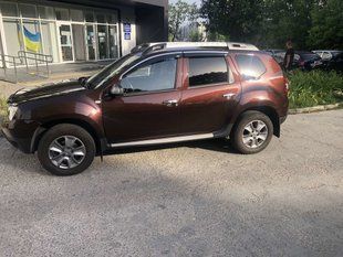 Вітровики з хромованим молдингом (4 шт, Niken) &mdash; Dacia Duster 2008-2018 рр. 047dc020201 фото