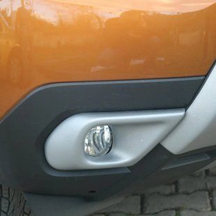 Обвіс пласт. Renault Duster 2018+ накладки на протівотуманки "сірі-ABS" 00-00010232 фото