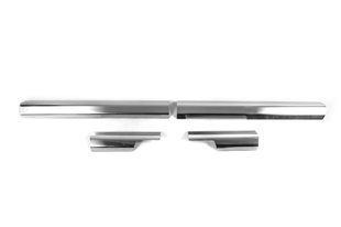 Накладки на внутрішні пороги Carmos (4 шт, нерж) &mdash; Volkswagen Golf 7/E-Golf 2012-2020 рр. car3543300329 фото