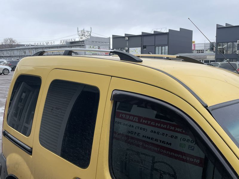Рейлінги Renault Kangoo 1997-2006 OLD [КБ] "Хром" STF (Турція) 00-00006634 фото