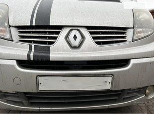 Х/н Renault Trafic II 2007-2015 Передня решітка 6 шт. P. Steel (TAN24) 00-00011159 фото