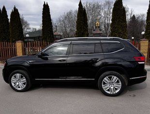 Вітровики з хромованим молдингом Niken Luxury (6 шт) &mdash; Volkswagen Atlas (Terramont) 2016- рр. bvwtm1723-w/s фото