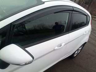 Вітровики (4 шт., Sunplex Sport) &mdash; Ford Fiesta 2008-2017 рр. sp-s-17 фото