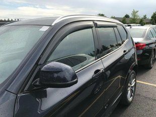 Дефлектори вікон (вітровики) BMW X3 F25 2010-2018 (HIC) 00-00003315 фото