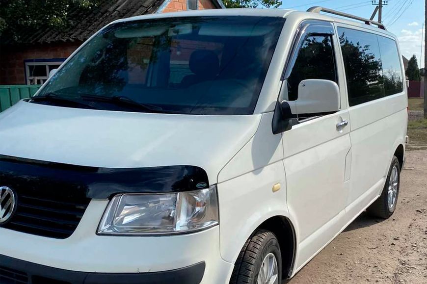Вітровики (2 шт, HIC) &mdash; Volkswagen T6 2015-2024 рр. vw02-ij фото