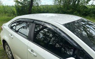 Вітровики (4 шт., Sunplex Sport) &mdash; Toyota Corolla 2019- рр. sp-s-124 фото