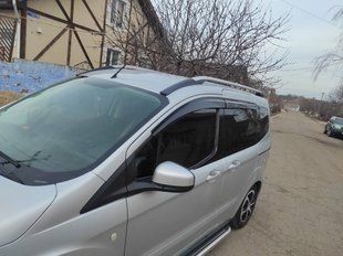 Вітровики (4 шт., Sunplex Sport) &mdash; Ford Courier 2014-2023 рр. sp-s-125 фото