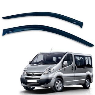 Дефлектори вікон (вітровики) Opel Vivaro/ Renault Tafic (Defl) Q2 00-00014469 фото